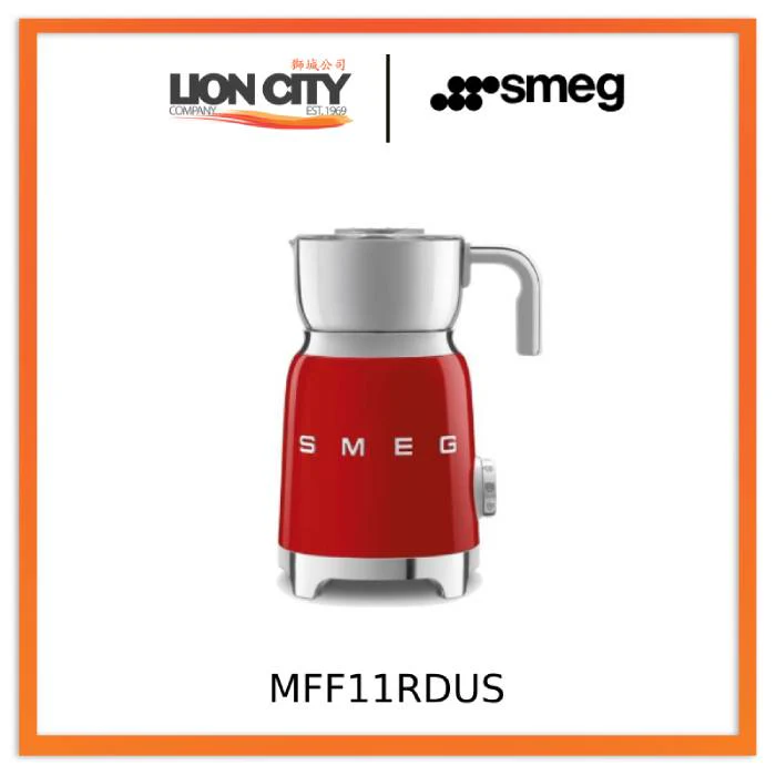 Smeg MFF11BLUS/RDUS/WHUS/CRUS/PBUS Milk Frother - Image 3