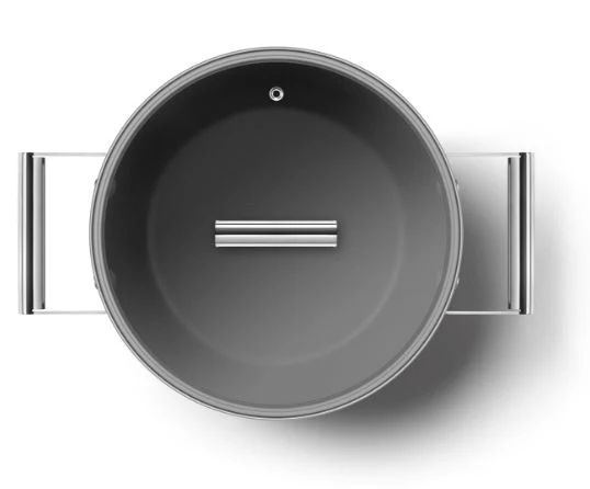 Smeg CKFC2411BLM/CRM/RDM Non-Stick Casserole Dish Cookware  50's Style Aesthetic - Image 12