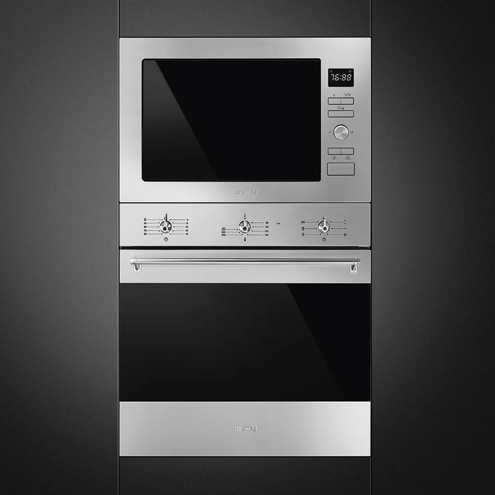 Smeg PC73GNO Gas Hob 70/75 cm Classica Aesthetic + KSET9XE2 90cm Telescopic Hood with Stainless Steel + SF6381X Fan Assisted Oven 60cm Classica Aesthetic Effect Front Panel Bundle Deal - Image 9