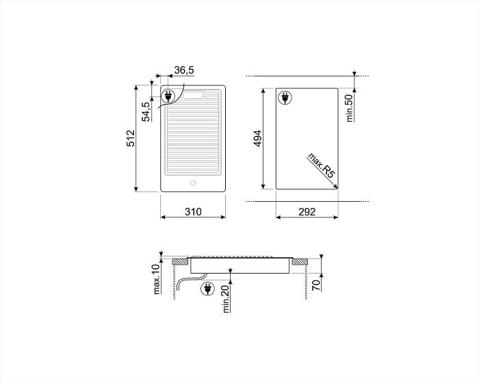 Smeg PGF30B Hob 30 cm Classica Aesthetic - Image 4