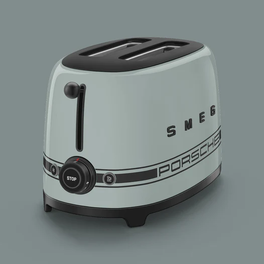 SMEG Porsche TSF01 Two‑Slice Toaster Shade Green - Image 2