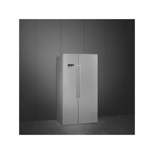 Smeg SBS63XNSG Side by Side Fridge 580L - Image 3