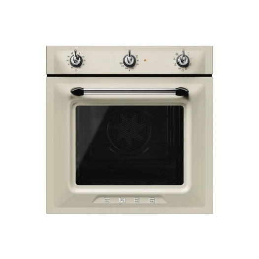 SMEG SF6905P1 60cm Victoria Aesthetic Traditional Analog Oven Cream
