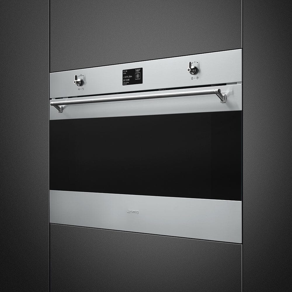 Smeg SFP9395X1 Thermo-ventilated Oven 90cm Classica Aesthetic - Image 4