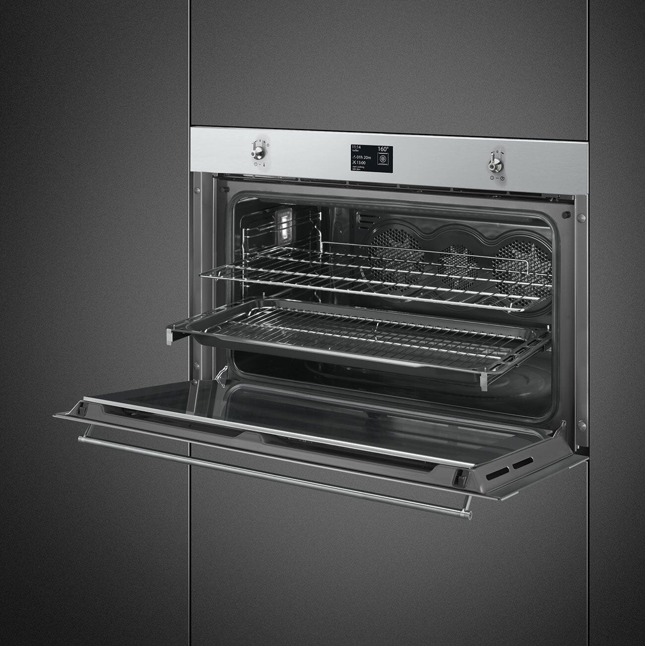 Smeg SFP9395X1 Thermo-ventilated Oven 90cm Classica Aesthetic - Image 6