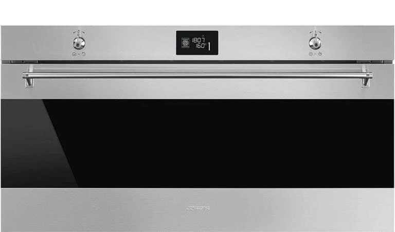 Smeg SFR9390X Thermo-ventilated Oven Reduced height 90cm Classica Aesthetic - Image 2
