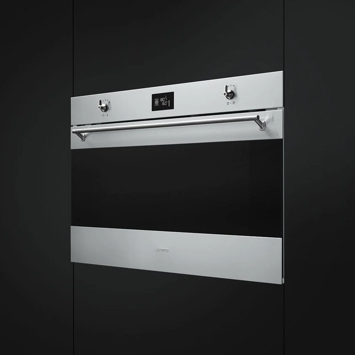 Smeg SFR9390X Thermo-ventilated Oven Reduced height 90cm Classica Aesthetic - Image 3