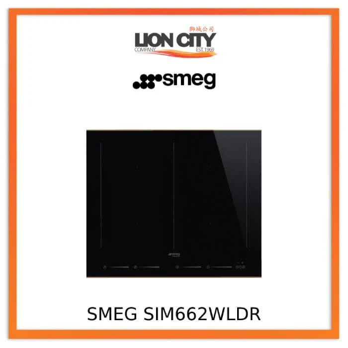 Smeg SIM662WLDR 90 cm Induction Hob