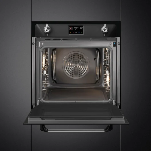 SMEG SOP6902S2PN Galileo 60cm SteamOne Combi Oven Black - Image 5