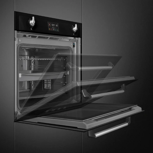 SMEG SOP6902S2PN Galileo 60cm SteamOne Combi Oven Black - Image 8