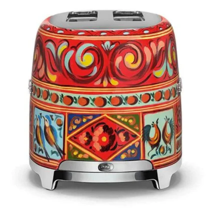 Smeg TSF01DGEU  2 Slice Toaster, D&G Sicily is my Love Collection with 2 Years Warranty - Image 4