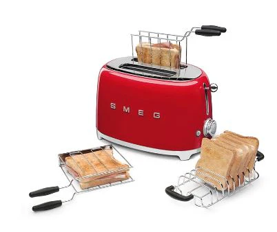 Smeg TSSR01 2-Piece Sandwich Racks Accessory For : Toaster - Image 3
