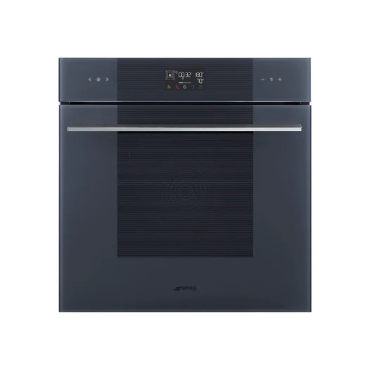 SO6102TG 60cm Thermo‑Ventilated Linea Oven Neptune Grey
