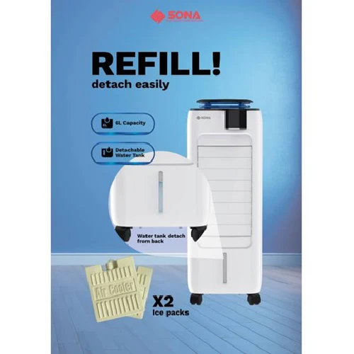 Sona SAC6306 Air Cooler 6L - Image 5