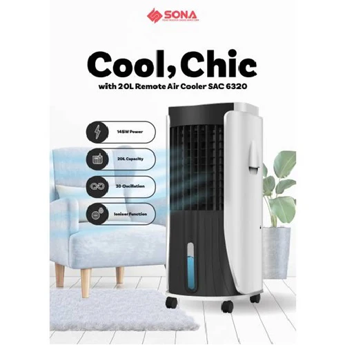 Sona SAC6320 Air Cooler 20L - Image 3