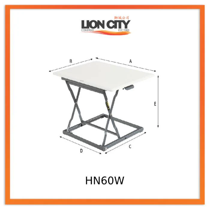 Standing Desktop Elevating Workbench Folding Computer Desk Standing Workstation Computer Stand - Image 15
