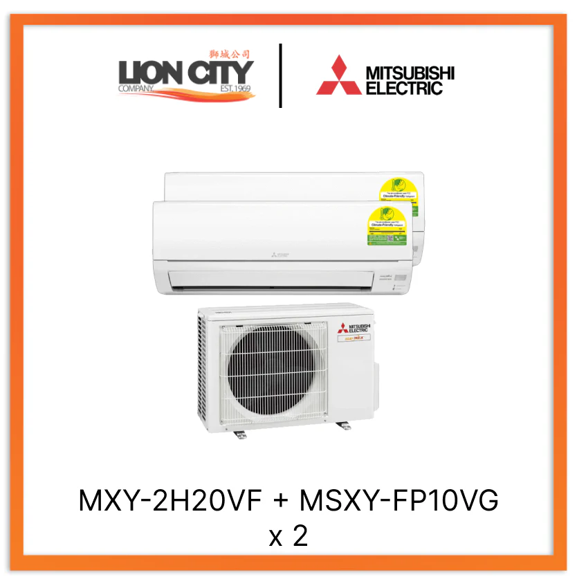 Mitsubishi Electric Starmex System 2 Aircon (9K X2)