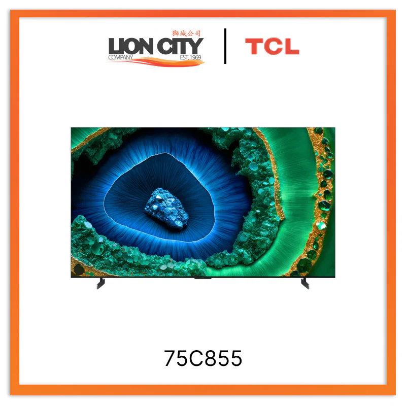 TCL 75C855 75" Premium QD-Mini LED 4K TV