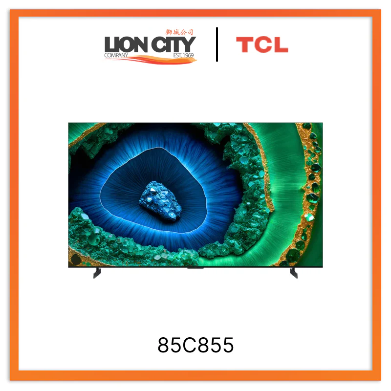 TCL 85C855 85" Premium QD-Mini LED 4K TV