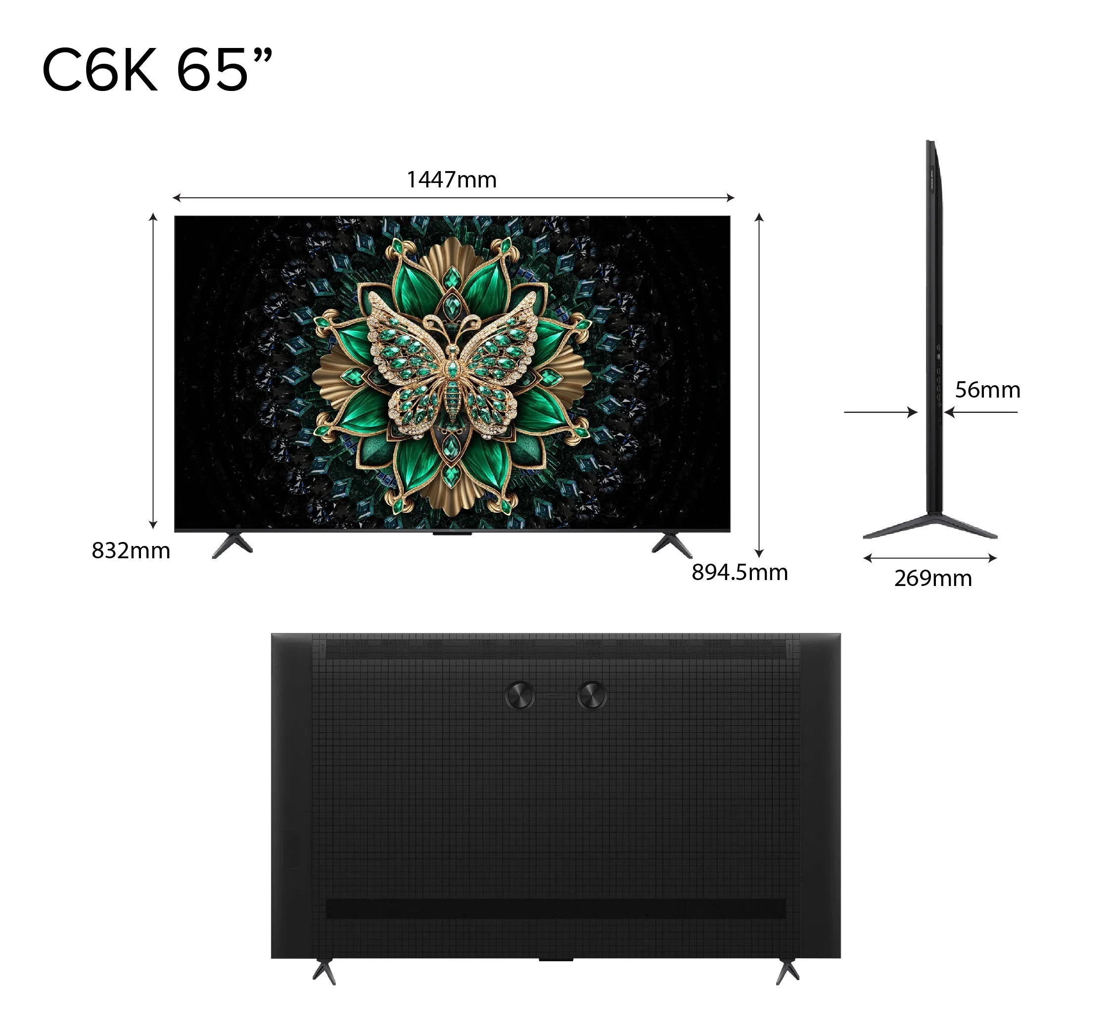 TCL C6K 4K Premium QD Mini-LED TV 55‑98 inch - Image 7