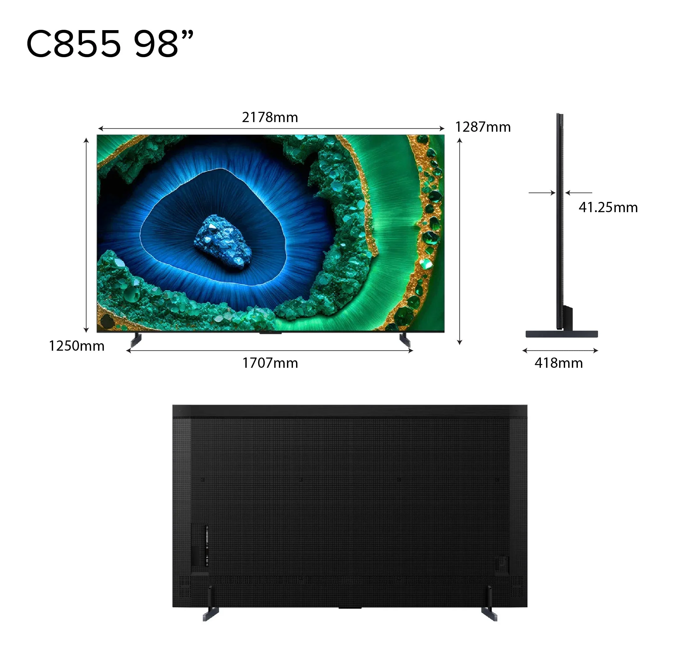 TCL C855 QD-Mini LED 4K TV 85‑98 Inch AI Smart - Image 7