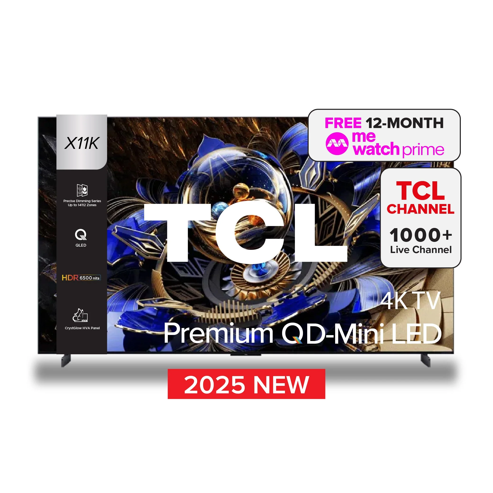 TCL X11K Premium QD-Mini LED TV 85 98 - Image 2