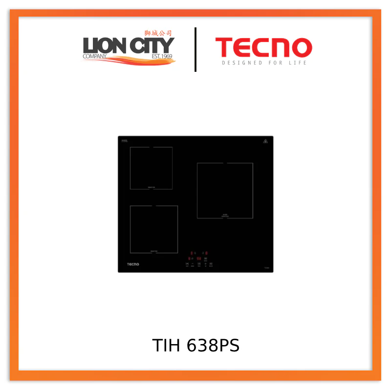 Tecno 60cm Induction Hob TIH638PS (TIH 638PS)