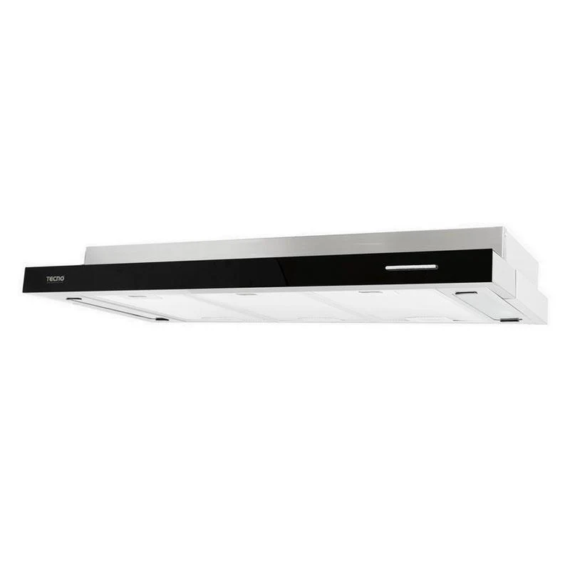 Tecno TH 678TL 60cm Slim Hood with Black Acrylic Front Panel - Image 2