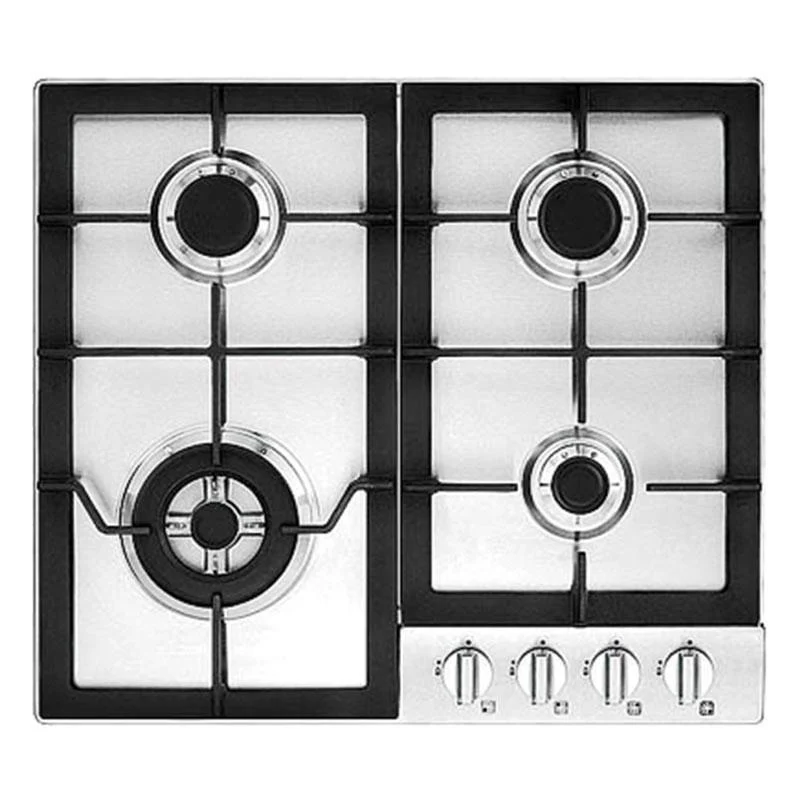 Tecno Uno TA 608 TRSV Stainless Steel Hob Stainless Steel 60cm, 4 Burner  (1x Triple Ring, 2 x Medium, 1 x Small) - Image 2