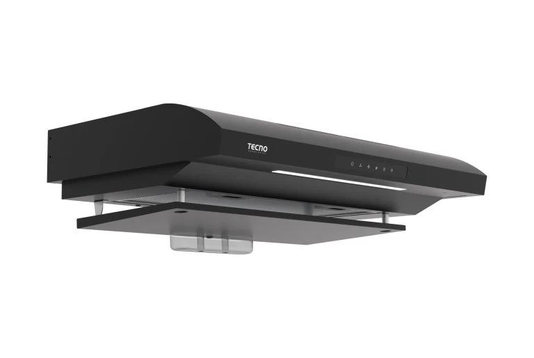 Tecno 76cm TCH 769DTCSC-BK DYNA-X Ultra Slim Hood with Auto Clean - Image 2