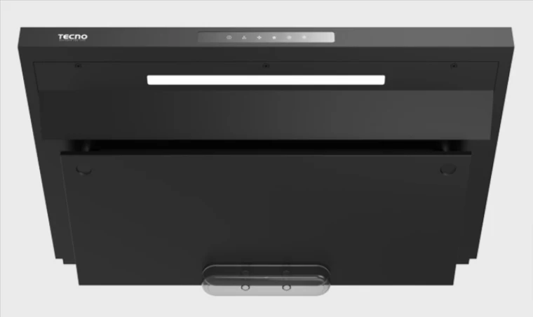Tecno 76cm TCH 769DTCSC-BK DYNA-X Ultra Slim Hood with Auto Clean - Image 6
