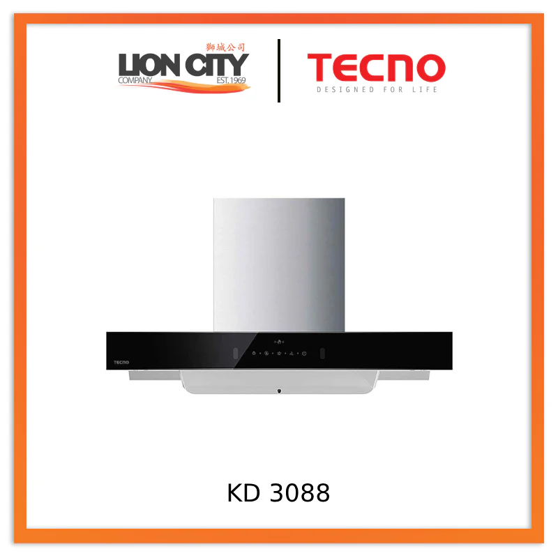 Tecno 90cm Chimney Hood KD 3088 Package 3