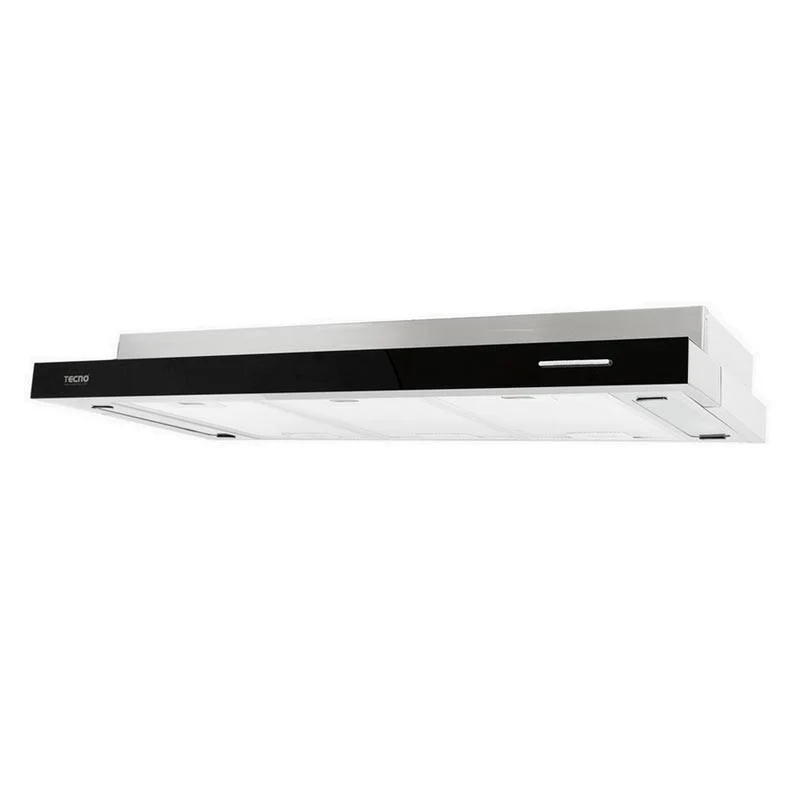 Tecno Uno TH 978 TL / SS Slim Line Hood S/S w/ Black Panel 90cm, Twin Motor - Image 2