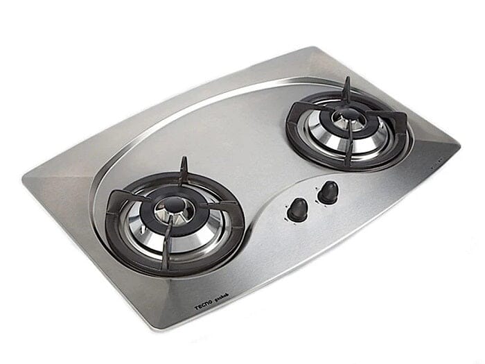 Tecno Uno MINI 2 SV Stainless Steel Hob Stainless Steel 75cm, V.V.S, 2 Burner (2x Big) - Image 3