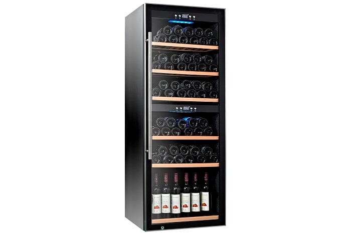Tecno Uno SW 126 Wine Chiller Black 270L, 113 Btls (750ml) - Image 2