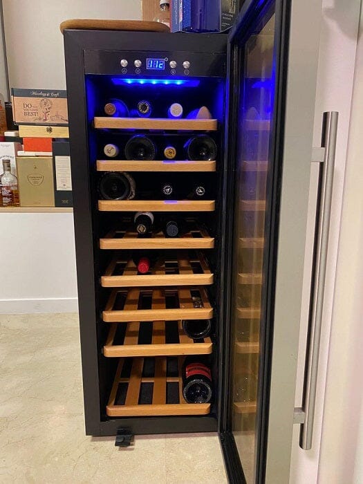 Tecno Uno SW 43 Wine Chiller Black 125L, 43 Btls (750ml) - Image 3
