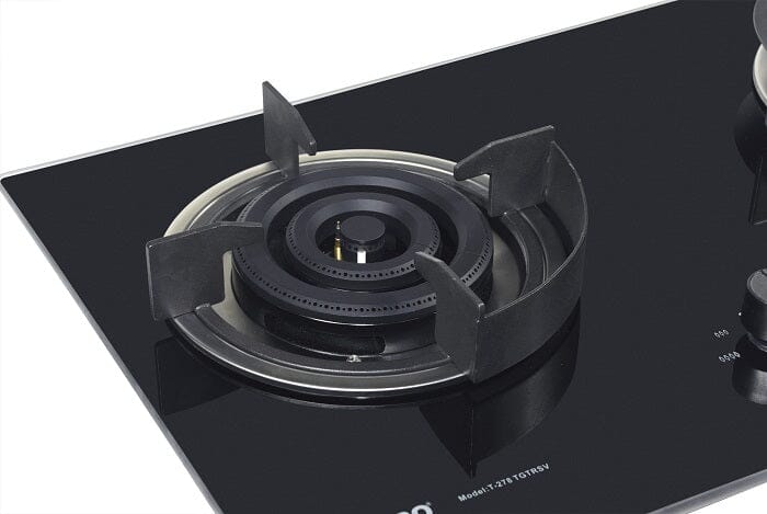 TECNO T278TGTRSV 2-Burner 78cm Glass Hob with True Triple Ring   Burners - Image 4