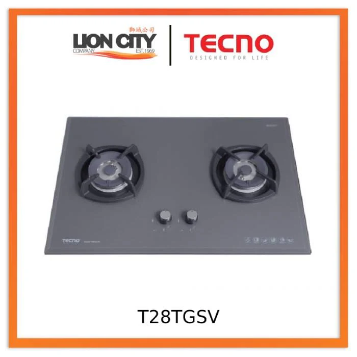 Tecno Uno T 28 TGSV Toughened Glass Hob (SCHOTT) 75cm, V.V.S, INFERNO* 2 Burners (2x Big) - Image 3