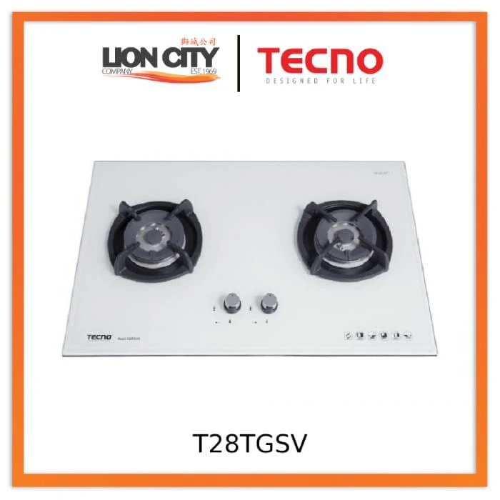 Tecno Uno T 28 TGSV Toughened Glass Hob (SCHOTT) 75cm, V.V.S, INFERNO* 2 Burners (2x Big) - Image 5