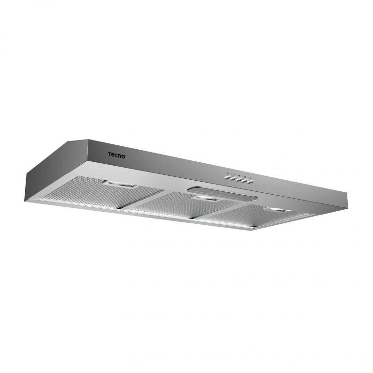 Tecno Uno TCH 9010 TL Slim Line Hood Stainless Steel 90cm, Twin Motor - Image 2