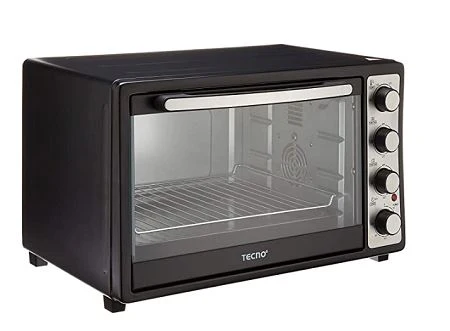 Tecno Uno TEO 4800 Oven Black 6 Functions, 48L - Image 3