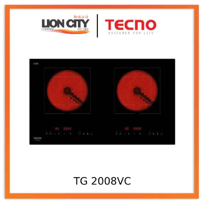 Tecno TG 2008VC 73cm 2-Zone Built-in Vitro Ceramic Hob