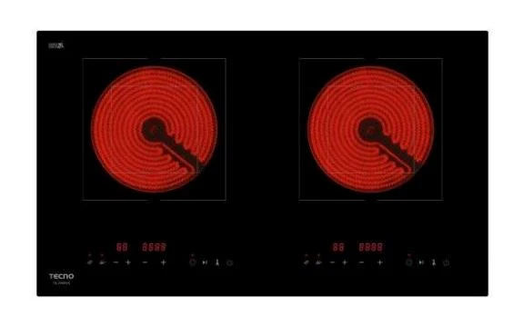 Tecno TG 2008VC 73cm 2-Zone Built-in Vitro Ceramic Hob - Image 2