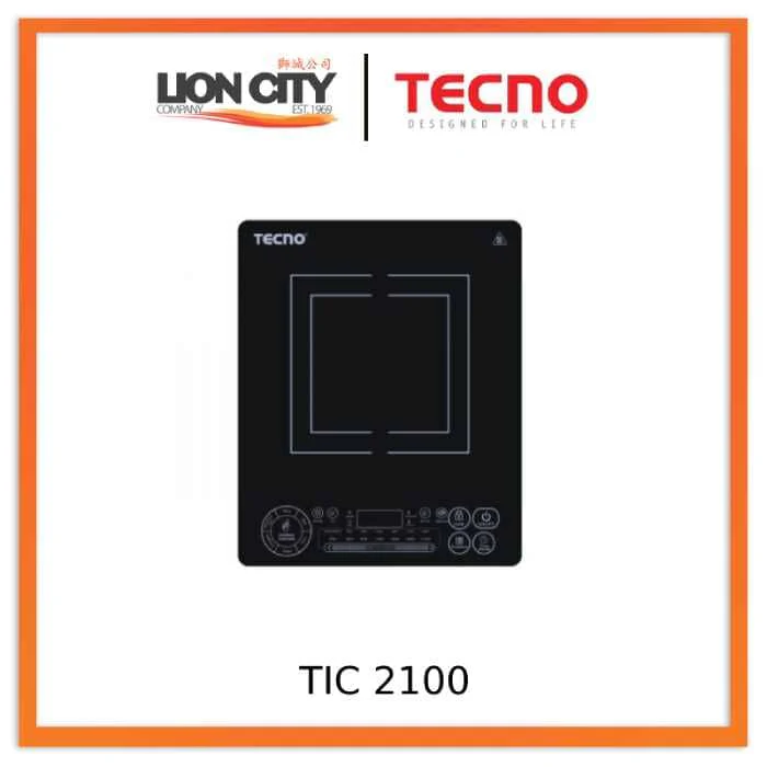 Tecno Uno TIC 2100 Portable Induction Cooker Black 10 Functions