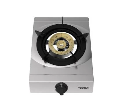 Tecno Uno TTC 0318 SV Table Top Stove Stainless Steel Matte Finish - Image 2