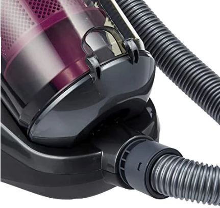 Tecno Uno TVC 2200 Cyclonic Bagless Vacuum Black w/ Grey Trim Purple Accent 2000W - Image 4