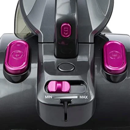 Tecno Uno TVC 2200 Cyclonic Bagless Vacuum Black w/ Grey Trim Purple Accent 2000W - Image 5