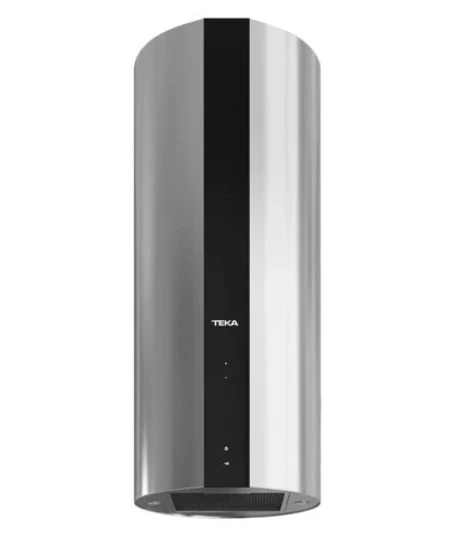 Teka CC 485 INOX Decorative Tubular Island Hood With Touch Control and Ecopower Motor, 40cm - Image 2