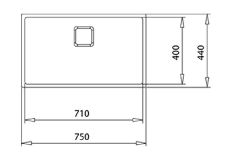 Teka FlexLinea RS15 71.40 3-in-1 Installation Stainless Steel Sink With One Bowl - Image 5