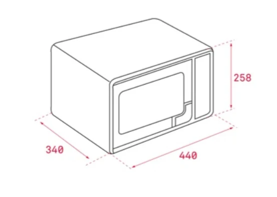 Teka MWE 209 FI 20L Built-in Microwave + Grill - Image 3